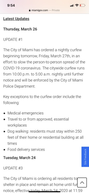 A screenshot from miamigov.com.