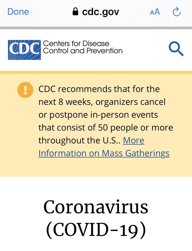 A screenshot from cdc.gov.