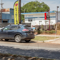 Take out only tent for  at Clesi’s Seafood in New Orleans, LA.