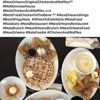 A social media post from Ma Momma's House of Cornbread, Chicken & Waffles. 