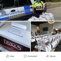 A screenshot of a Facebook post made by Drago's Metairie. 