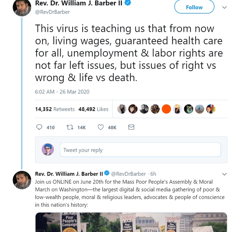 A screenshot of a tweet from Twitter. 