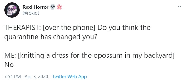 A screenshot of a Twitter post. 