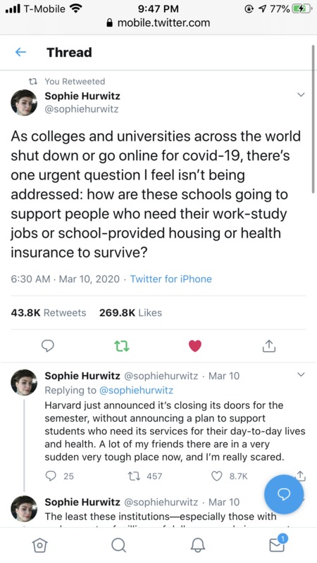 A screenshot of a tweet from Twitter. 