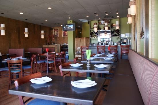 An empty restaurant. 