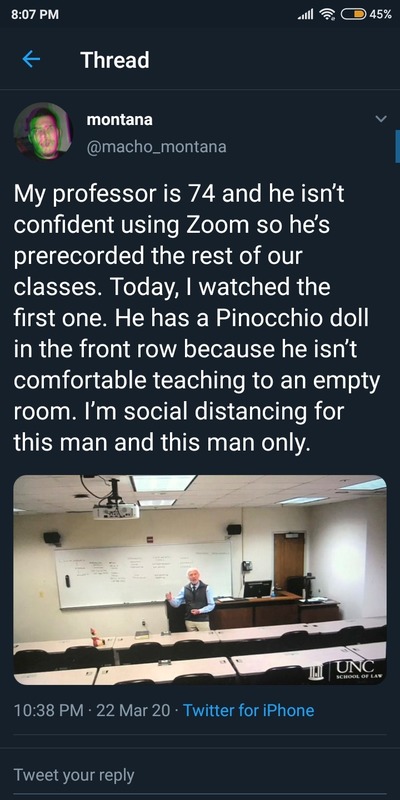 A screenshot of a tweet from Twitter. 